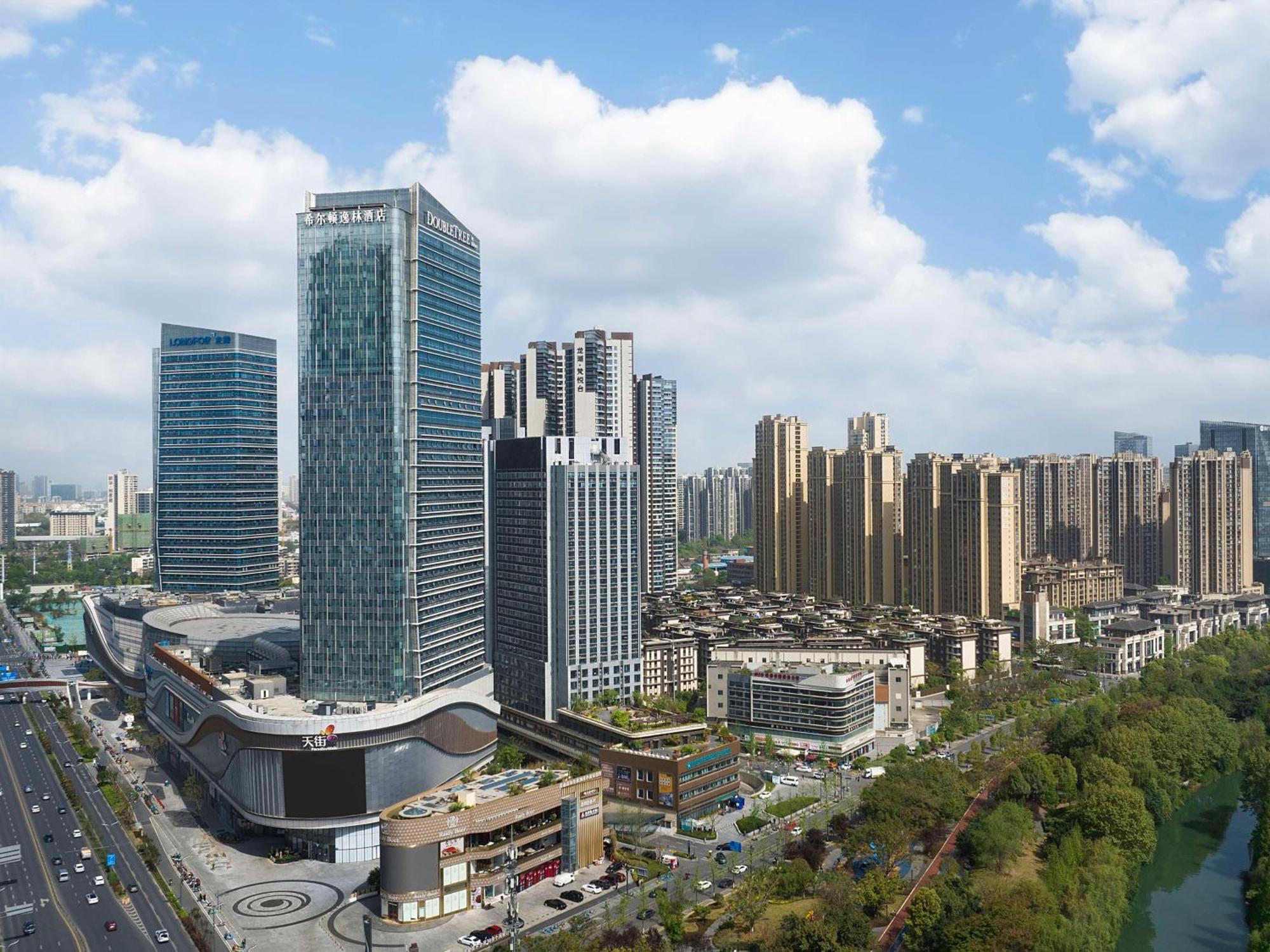 Doubletree By Hilton Chengdu Riverside - Close To Panda Base And Chengdu East Railway Eksteriør bilde